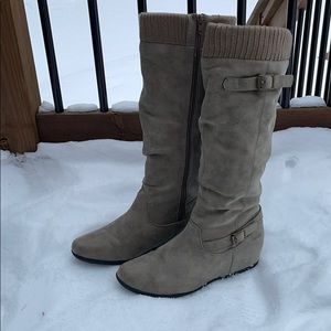 Cougar tall wedge waterproof winter boots